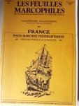 7 volumes sur les entrées maritimes et sur l'histoire postale de la Loire Inférieure (Bergier). Bon ensemble