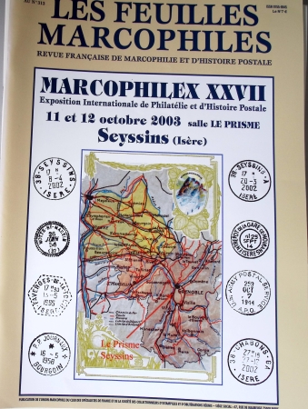 30 numéros spéciaux des Feuilles Marcophiles dont Les Boules de Moulins
