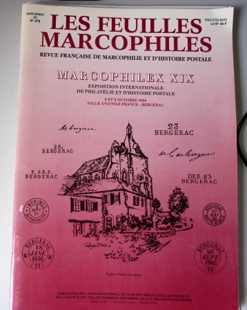 30 numéros spéciaux des Feuilles Marcophiles dont Les Boules de Moulins