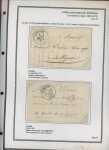 1750-1900 Superbe collection de marques postales sur