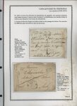 1750-1900 Superbe collection de marques postales sur