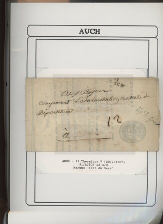 1750-1900 Superbe collection de marques postales sur