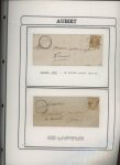 1750-1900 Superbe collection de marques postales sur