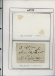 1750-1900 Superbe collection de marques postales sur