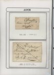 1750-1900 Superbe collection de marques postales sur