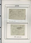 1750-1900 Superbe collection de marques postales sur