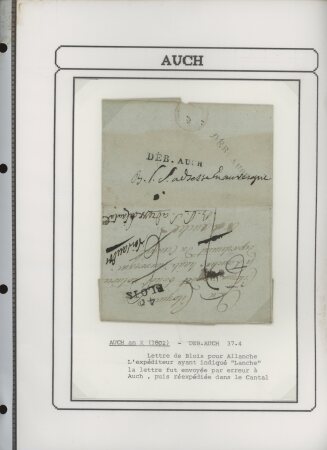 1750-1900 Superbe collection de marques postales sur