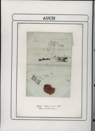1750-1900 Superbe collection de marques postales sur