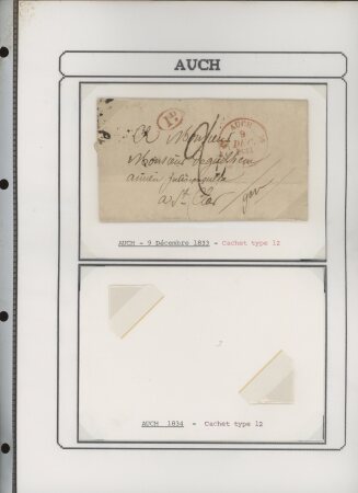1750-1900 Superbe collection de marques postales sur