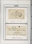 1750-1900 Superbe collection de marques postales sur