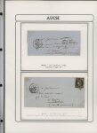 1750-1900 Superbe collection de marques postales sur