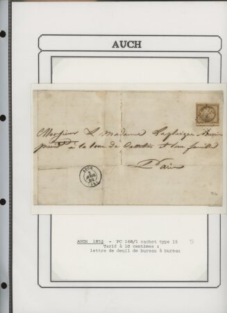 1750-1900 Superbe collection de marques postales sur