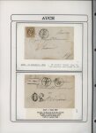 1750-1900 Superbe collection de marques postales sur