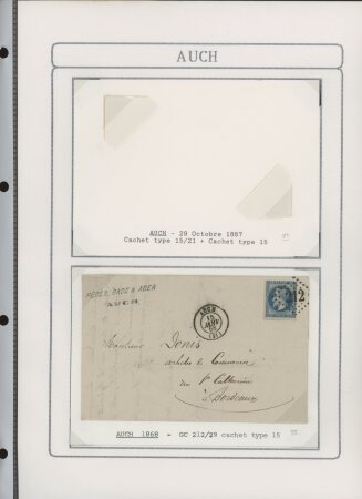 1750-1900 Superbe collection de marques postales sur