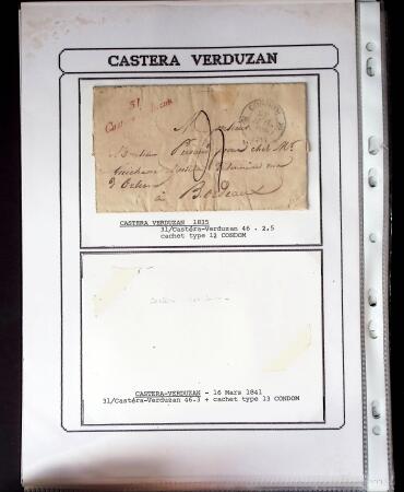 1750-1900 Superbe collection de marques postales sur
