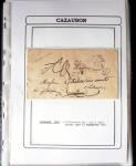 1750-1900 Superbe collection de marques postales sur