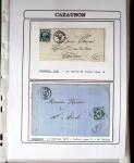 1750-1900 Superbe collection de marques postales sur
