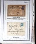 1750-1900 Superbe collection de marques postales sur