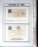 1750-1900 Superbe collection de marques postales sur