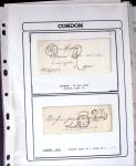 1750-1900 Superbe collection de marques postales sur
