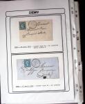 1750-1900 Superbe collection de marques postales sur