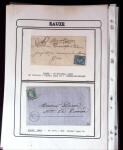 1750-1900 Superbe collection de marques postales sur