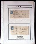 1750-1900 Superbe collection de marques postales sur