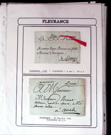 1750-1900 Superbe collection de marques postales sur