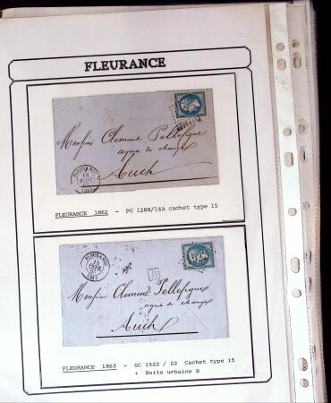 1750-1900 Superbe collection de marques postales sur