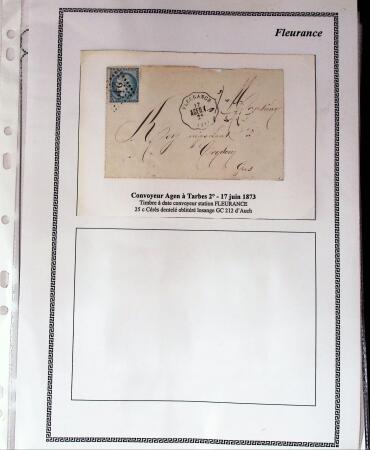1750-1900 Superbe collection de marques postales sur