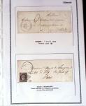 1750-1900 Superbe collection de marques postales sur