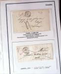 1750-1900 Superbe collection de marques postales sur
