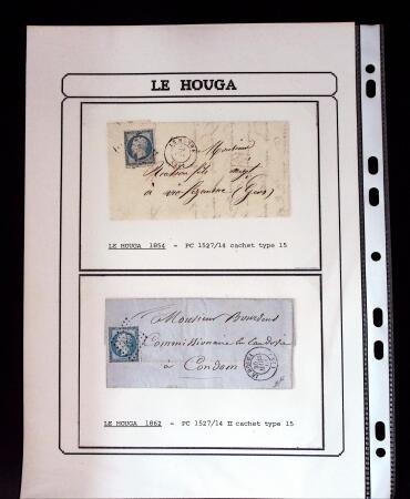 1750-1900 Superbe collection de marques postales sur
