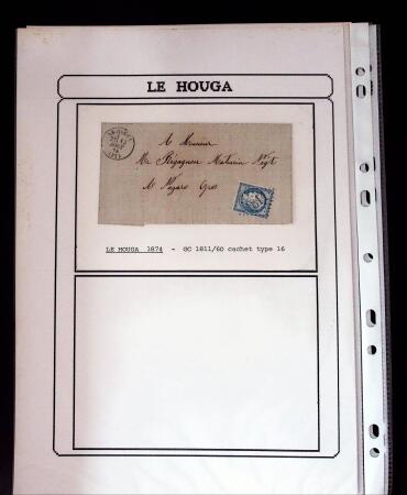 1750-1900 Superbe collection de marques postales sur