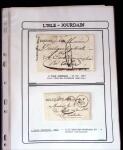 1750-1900 Superbe collection de marques postales sur