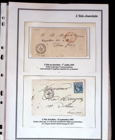 1750-1900 Superbe collection de marques postales sur
