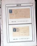 1750-1900 Superbe collection de marques postales sur