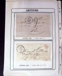 1750-1900 Superbe collection de marques postales sur
