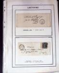 1750-1900 Superbe collection de marques postales sur