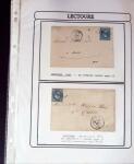 1750-1900 Superbe collection de marques postales sur