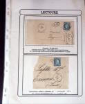 1750-1900 Superbe collection de marques postales sur
