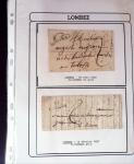 1750-1900 Superbe collection de marques postales sur