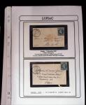 1750-1900 Superbe collection de marques postales sur