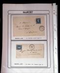 1750-1900 Superbe collection de marques postales sur