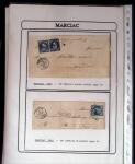 1750-1900 Superbe collection de marques postales sur