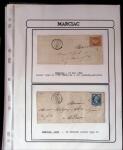 1750-1900 Superbe collection de marques postales sur