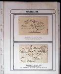 1750-1900 Superbe collection de marques postales sur