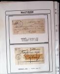 1750-1900 Superbe collection de marques postales sur