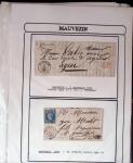 1750-1900 Superbe collection de marques postales sur