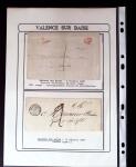 1750-1900 Superbe collection de marques postales sur